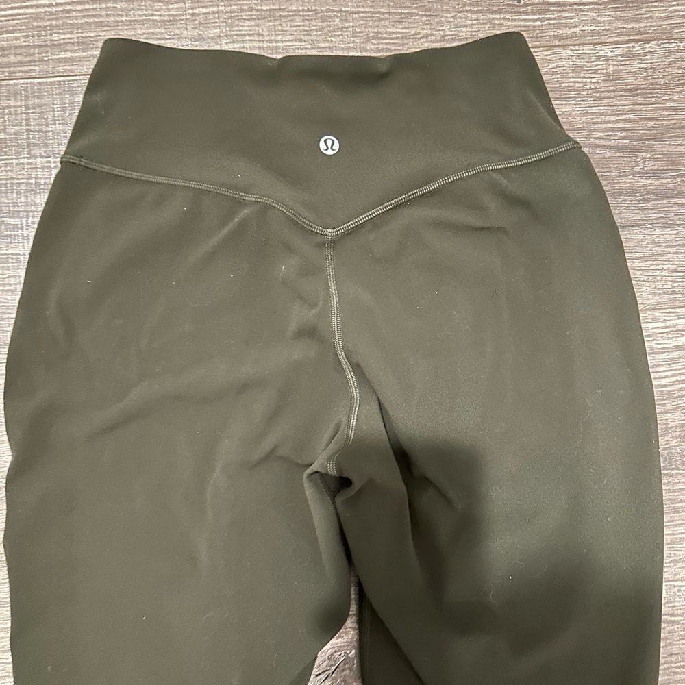 lululemon Align Jogger High-Rise 28” Nulu – green – Size 6 - Picture 12 of 12